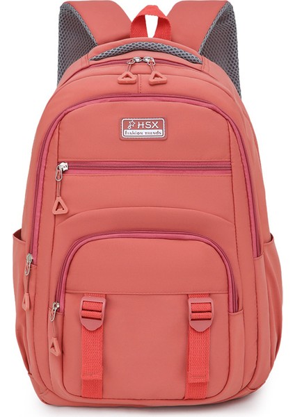 Basit Sırt Çantası, Büyük Kapasiteli, Erkek ve Kız Çocukları Için Şık Sırt Çantası, Ilkokul ve Ortaokul Öğrencisi Okul Çantası (Yurt Dışından)