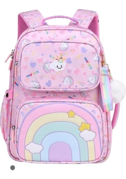 1, 2, 3 Ila 6. Sınıflardaki Kızlar Için Ilkokul Çocukları Için Okul Çantaları, Ultra Hafif, Omurgayı Koruyan, Büyük Kapasiteli Sırt Çantası (Yurt Dışından)
