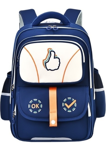 Yeni Ilkokul Öğrencisi Başparmak Okul Çantası Büyük Kapasiteli Sırt Çantası Çocuk 3-6. Sınıf Erkek ve Kız Sırt Çantası (Yurt Dışından)