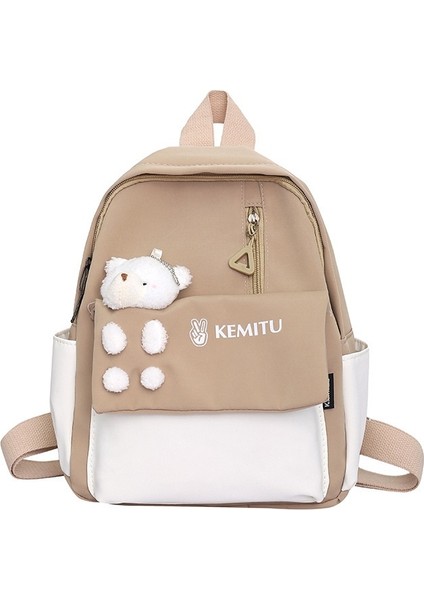 Yeni Moda ve Çok Yönlü Lise Öğrencisi Okul Çantası, Basit, Büyük Kapasiteli Öğrenci Sırt Çantası, Sevimli Japon Kolej Tarzı Sırt Çantası (Yurt Dışından)