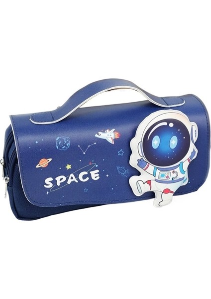 Niche Çocuklara Yönelik Geniş Kapasiteli, Leke Tutmaz ve Güzel Görünümlü, Açılır Kapanır Kalem Çantası (Yurt Dışından)