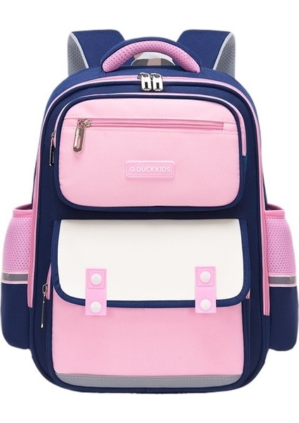 Yük Azaltıcı Büyük Kapasiteli Sırt Çantası Ilkokul Erkek ve Kız 1-6. Sınıf Omurga Koruma Okul Çantası (Yurt Dışından)