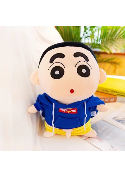 Sevimli Crayon Shin-Chan Peluş Oyuncak Çocuk Oyuncak Bebek Karikatür Anime Bebek Kız Doğum Günü Hediyesi (Yurt Dışından)