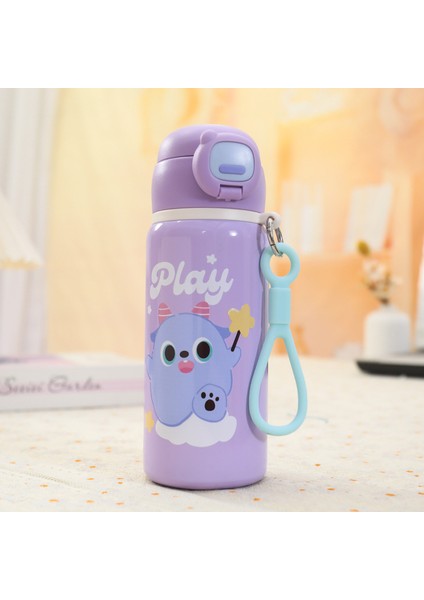 Yykkhun 500 ml Paslanmaz Çelik Taşınabilir Yalıtımlı Çocuk Suluklar Mataralar (Yurt Dışından)