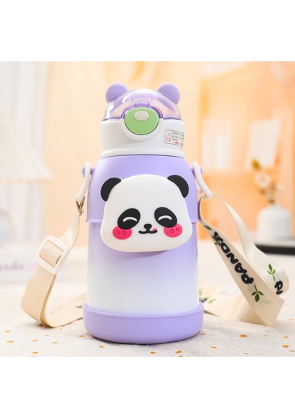 Yykkhun 500 ml Paslanmaz Çelik Taşınabilir Yalıtımlı Çocuk Suluklar Mataralar (Yurt Dışından)