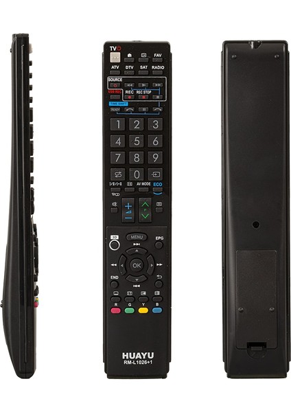 Kl RM-L1026+2 Sharp LCD LED Tv Kumanda