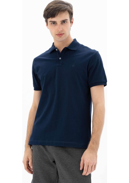 Erkek %95 Pamuk Polo Yaka Regular Fit T-shirt Y25374302501 fırsatları