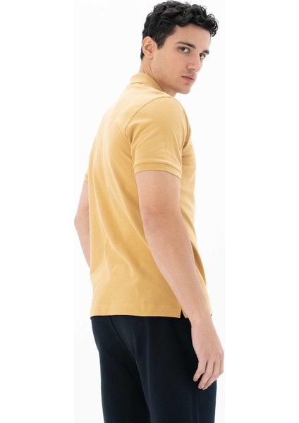 Erkek %95 Pamuk Polo Yaka Regular Fit T-shirt Y25374302501 indirimleri