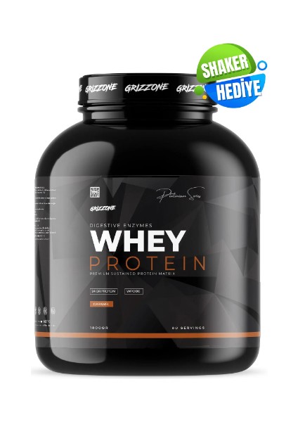 Grızzy Whey Proteın Pro Wpc80 1800 Gr 60 Servıs