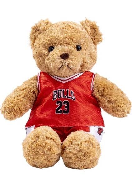 Basketbol Doll Teddy Bear Fan Doll Hediye Çocuk Peluş Oyuncak (Yurt Dışından)