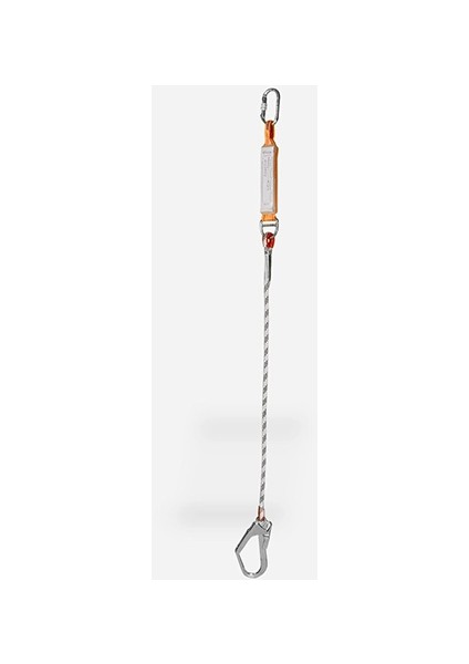EKS-243 Şok Emicili Tek Bacaklı Lanyard (20 Mm-2.00 Mt)