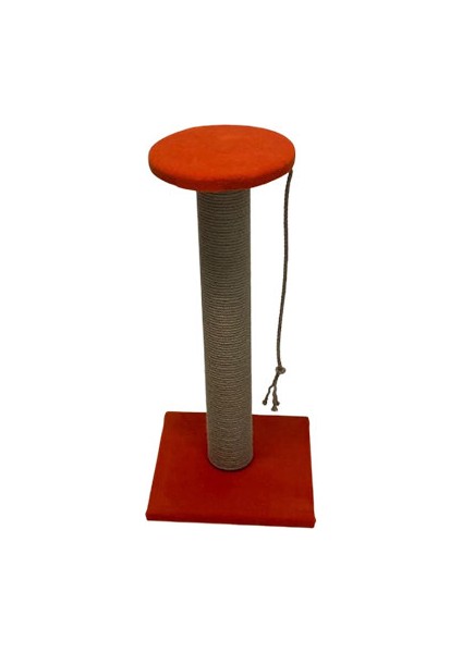 Oturaklı Kalın Kedi Tırmalaması 70 cm Turuncu