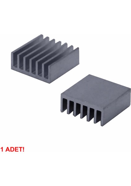 14X14X6MM Aluminyum Soğutucu Siyah M3 Yapıştırma Etiketli Raspberry Xbox Chipset Ekran Kartı Ram