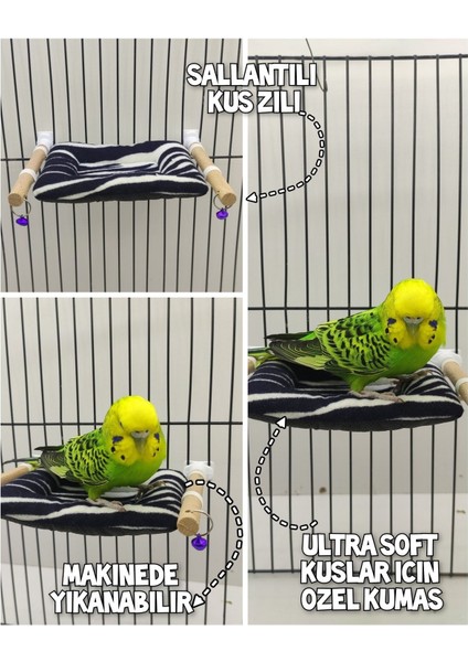 Yaralı Kuşlar İçin Uyuklama Tüneği , Kuş Yastığı