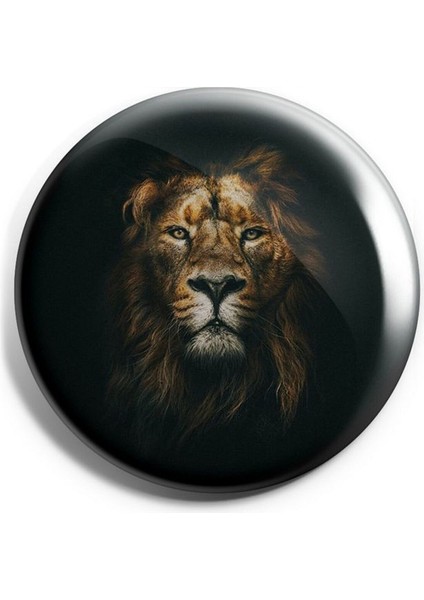 Major Selection Aslan V2 Iğneli Çanta Rozeti