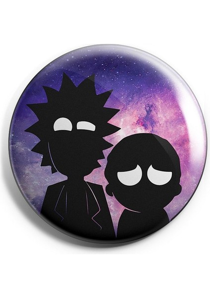 Rıck And Morty V23 Iğneli Çanta Rozeti