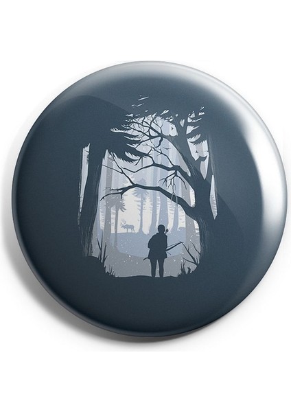 Major Selection Avcı Iğneli Çanta Rozeti