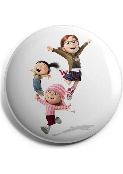 Major Selection Despıcable Me Margo Adıth Agnes V1 Iğneli Çanta Rozeti