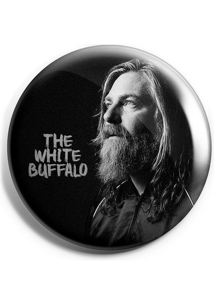 Major Selection The Whıte Buffalo V2 Iğneli Çanta Rozeti