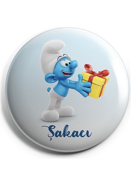 Major Selection Şakacı Şirin Iğneli Çanta Rozeti