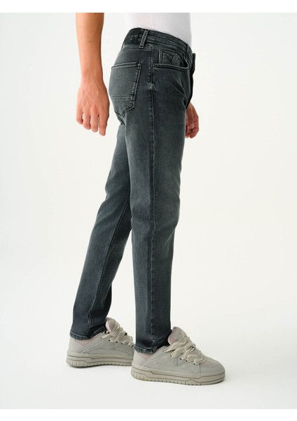 Erkek Jean Pantolon Gri LF2037011 fırsatları