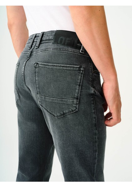 Erkek Jean Pantolon Gri LF2037011 indirimleri
