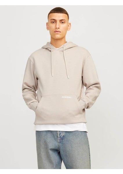 Erkek Sweatshirt Bej 12256534 Jjelegacy Sweat Hood Noos modelleri