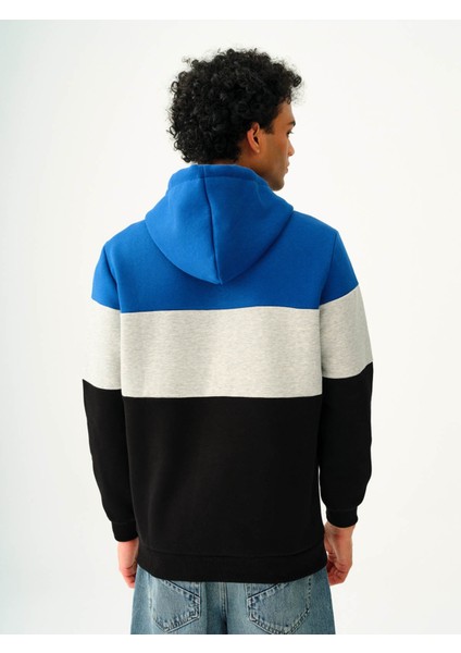 Erkek Sweatshirt Mavi LF2037267 modelleri