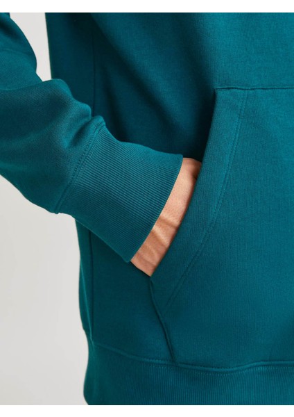 Erkek Sweatshirt Petrol 12233972 Jjestar Jj Sweat Hood Noos indirimleri