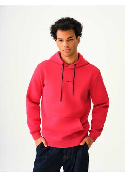 Erkek Sweatshirt Kırmızı LF2034269