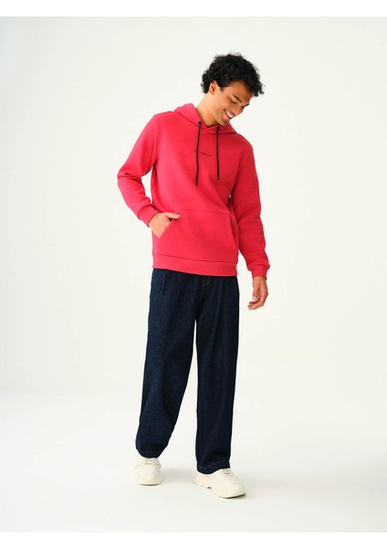 Erkek Sweatshirt Kırmızı LF2034269