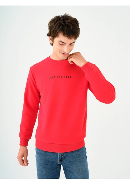 Erkek Sweatshirt Mercan LF2037100