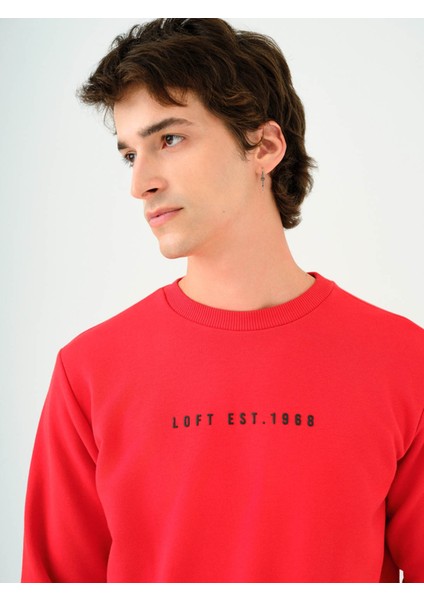 Erkek Sweatshirt Mercan LF2037100