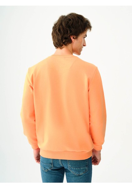 Erkek Sweatshirt Somon LF2037097 modelleri
