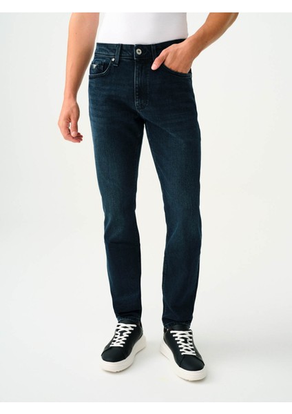 Erkek Jean Pantolon Koyu Mavi LF2037022 fiyatları