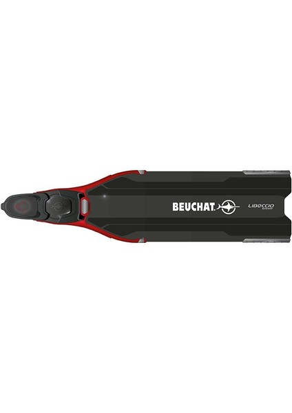 Beuchat Palet Kapalı Lıbeccıo Sport Siyah/kırmızı