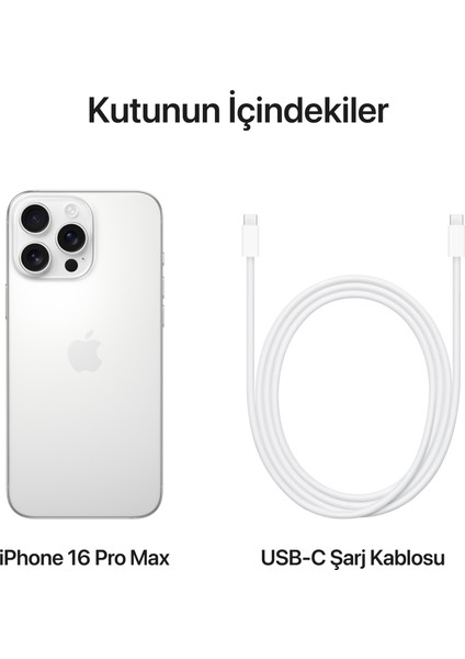 iPhone 16 Pro Max 1tb Beyaz