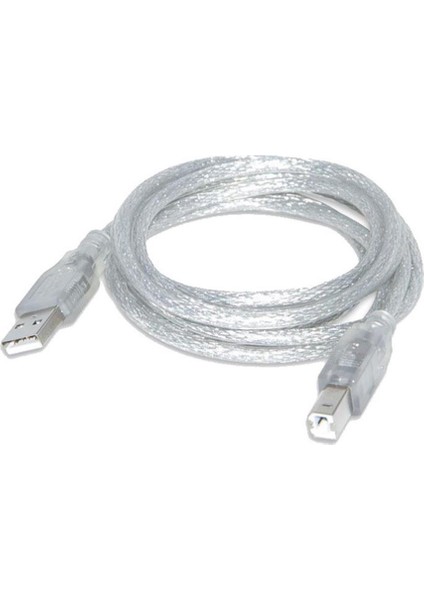 Inca IPR-01T 1.5 mt USB Yazıcı Kablosu Şeffaf