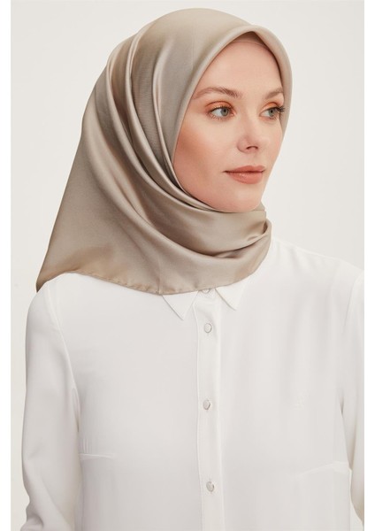 20 Armine Twill Düz Boyalı Eşarp