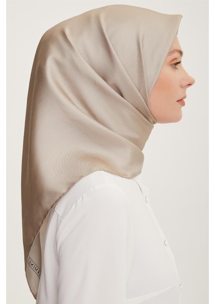 20 Armine Twill Düz Boyalı Eşarp