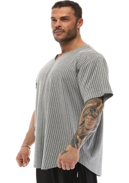 Oversize Bodybuilding Rag Top T-Shirt Big Sam 3265 fiyatları