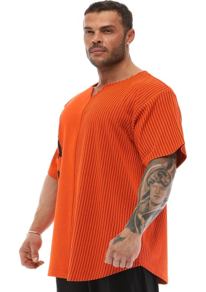Oversize Bodybuilding Rag Top T-Shirt Big Sam 3263