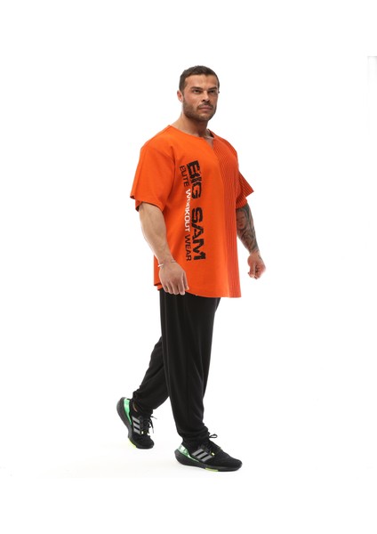 Oversize Bodybuilding Rag Top T-Shirt Big Sam 3263