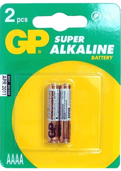 aaaa 25A Alkalin Incenin Incesi Pil 2'li Paket