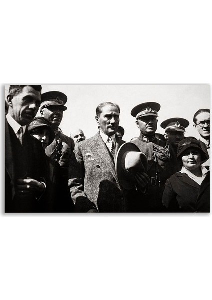 Mustafa Kemal Atatürk Şapka Inkılabı Portre Tablosu - ATC108