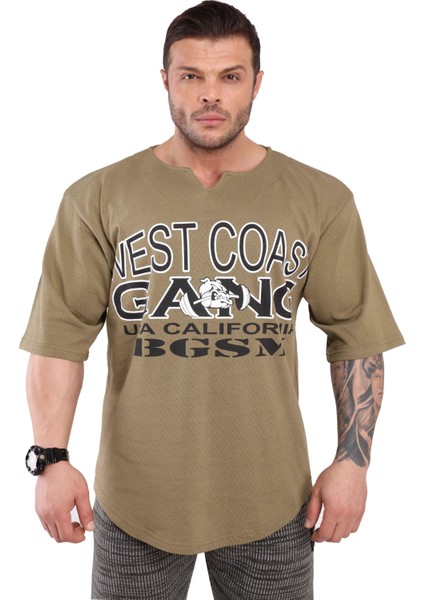 West Coast Fitness Outdoor Antrenman T-Shirt Big Sam Haki 3283