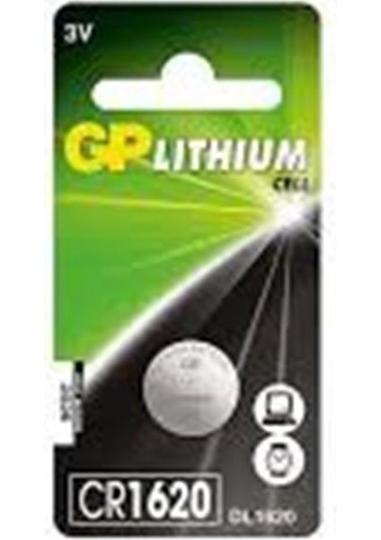 CR1620 3V Lityum Tekli Paket