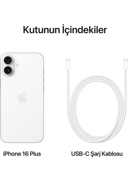 iPhone 16 Plus 512GB Beyaz