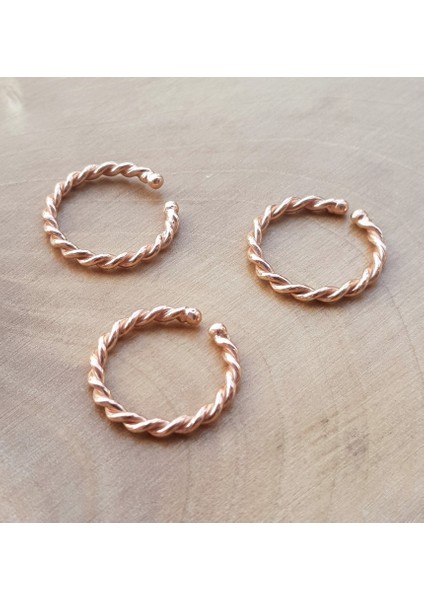 Burgulu Gümüş Yüzük