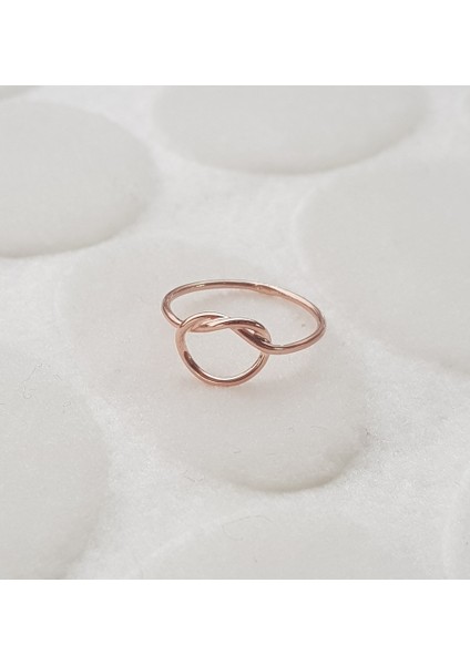 Düğüm Gümüş Yüzük El Yapımı